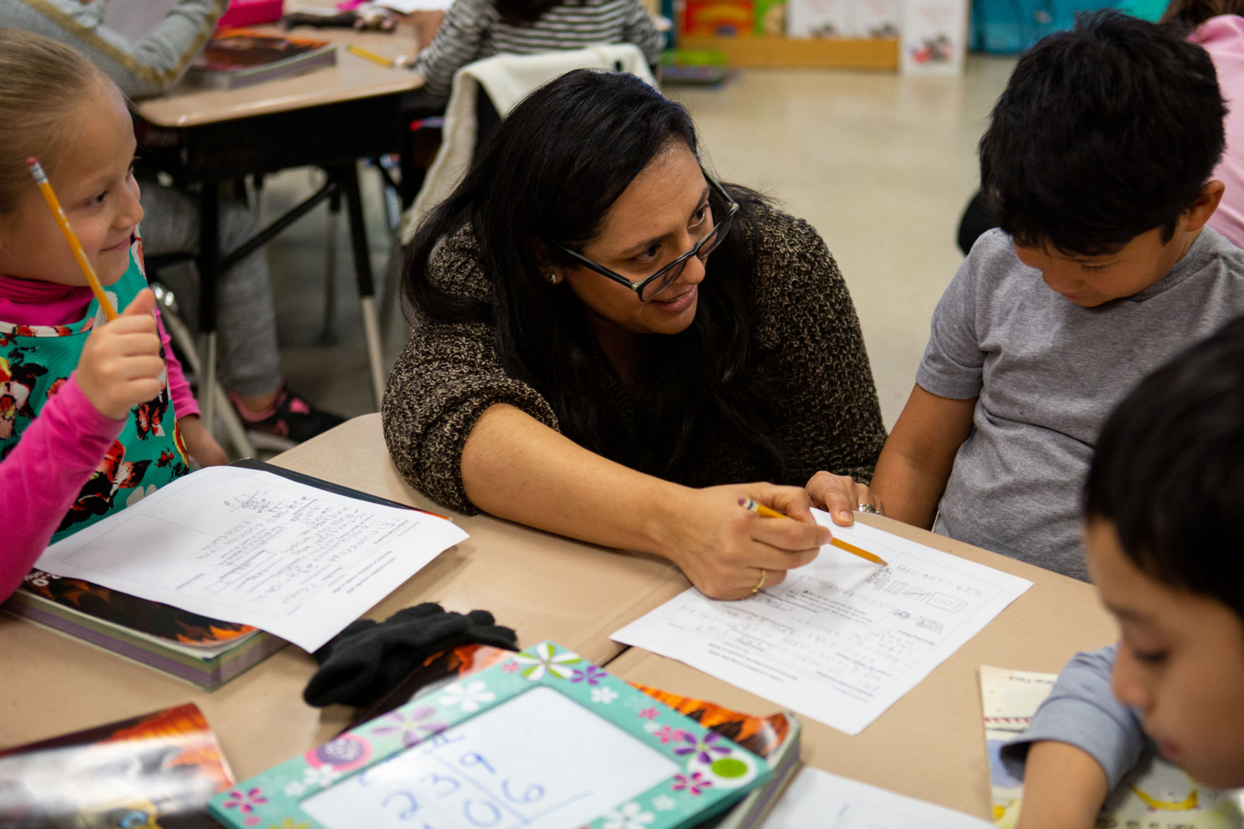 Billingual Class at Crain Elementary